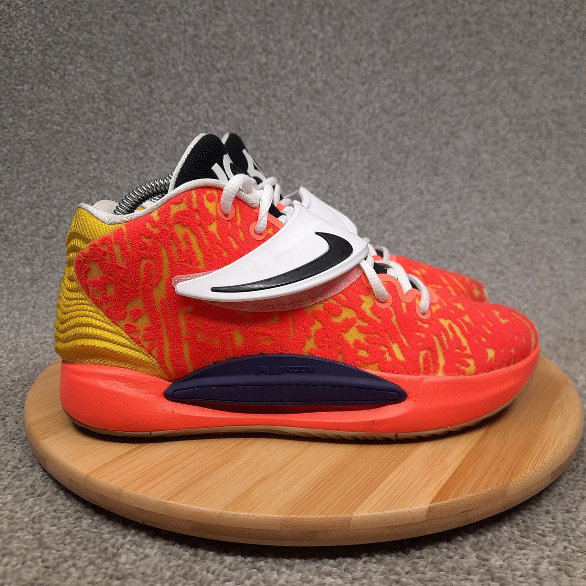 Nike Men\'s KD14 Basketball Shoes red navy NBY DJ0977-991 mens Size 8 Size 14 - Nike ID KD 4 Custom Basketball Sneakers Mens  main image 2