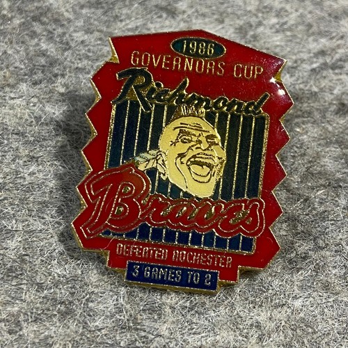 1982 Richmond Braves The Diamond Pin Minor  Governors Cup Championship RARE - Picture 2 of 6