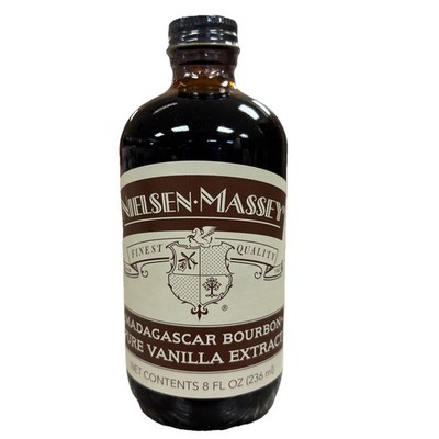 Nielsen-Massey Madagascar Bourbon Pure Vanilla Extract 8 FL OZ BB 07/2028