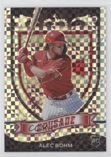 2021 Panini Chronicles Crusade Building Blocks Prizm Alec Bohm #23 0hk3