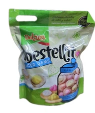 DULZURA ICED GEMS FLOWERS DESTELLITOS COOKIES GALLETAS FLORECITAS 13.75 Oz.