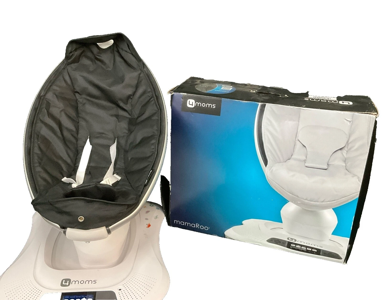 Cambios de bebé blanco 4moms