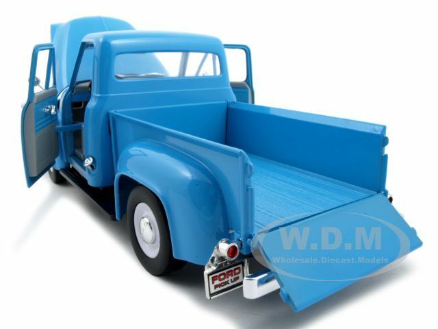 1953 FORD F-100 PICKUP TRUCK LIGHT BLUE 1/18 DIECAST MODEL ROAD