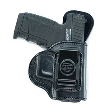 GUN HOLSTER FOR WALTHER PPS M2. IWB LEATHER HOLSTER CONCEAL CARRY.