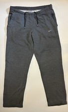 Men s M VTG Y2K Nike Sportswear Baggy Warmup Fleece Sweatpants Retro 196155