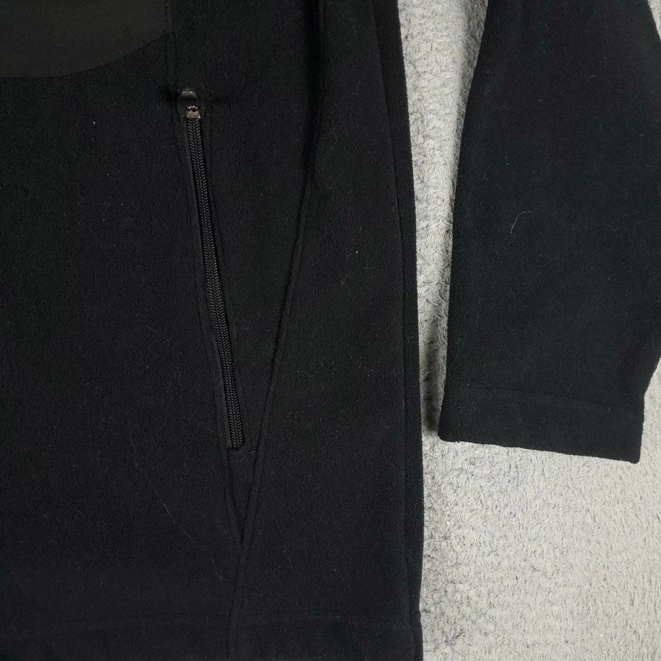 New Balance Jacket Mens Size Large Black Fleece Full Zip Up Coat Sweater - Image 4 of 4