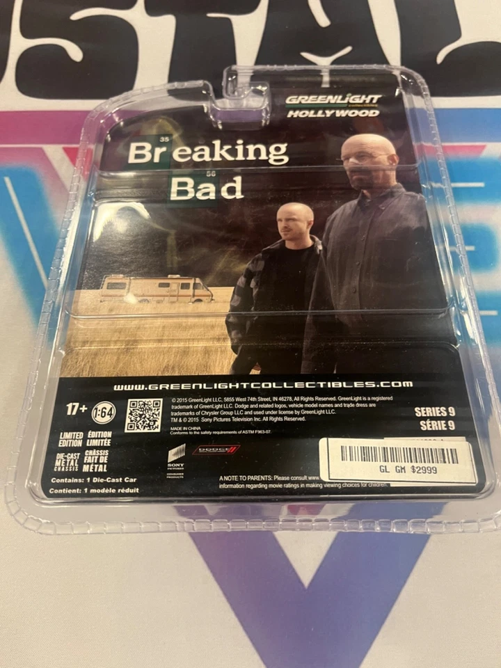 Dodge Challenger SRT8 2012 Greenlight 1/64 Hollywood Breaking Bad máquina verde Foto 2 de 2