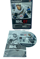 NHL 07 (Sony PlayStation 2, 2006) Complete W/ Manual