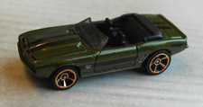 Hot Wheels 1969 Chevy Chevrolet Camaro Cabrio olivgrünmetallic HW Auto Car ´69