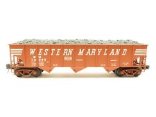 Atlas 2001804-2 Western Maryland AAR 70-Ton 3-Bay Open Hopper 70085NIB
