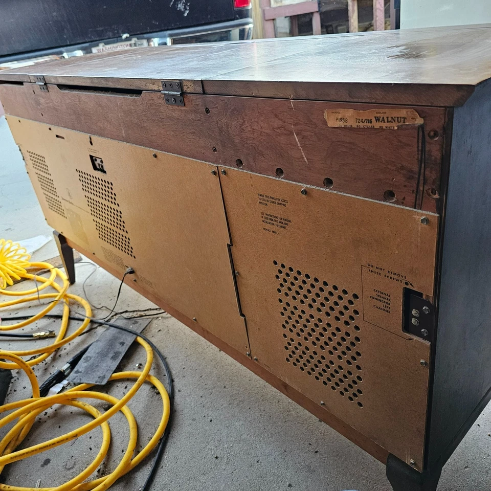 Emerson Multiplex stereophonic RADIO record player P1938 high fidelity stereo TV - Image 3 of 4