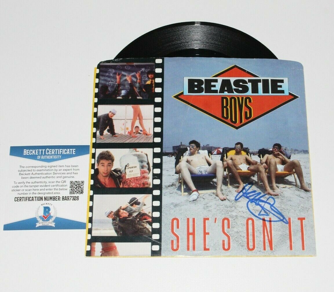 THE BEASTIE BOYS MIKE-D SIGNED SHE'S ON IT 7