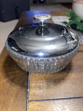 EUC Vintage Vanity Depression Powder glass Ja...