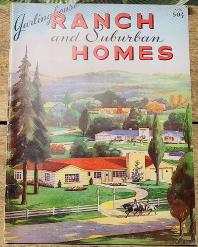 Magazine Vintage Ranch Homes – 1960 – Édition Spéciale Plans Occidentaux – États-Unis