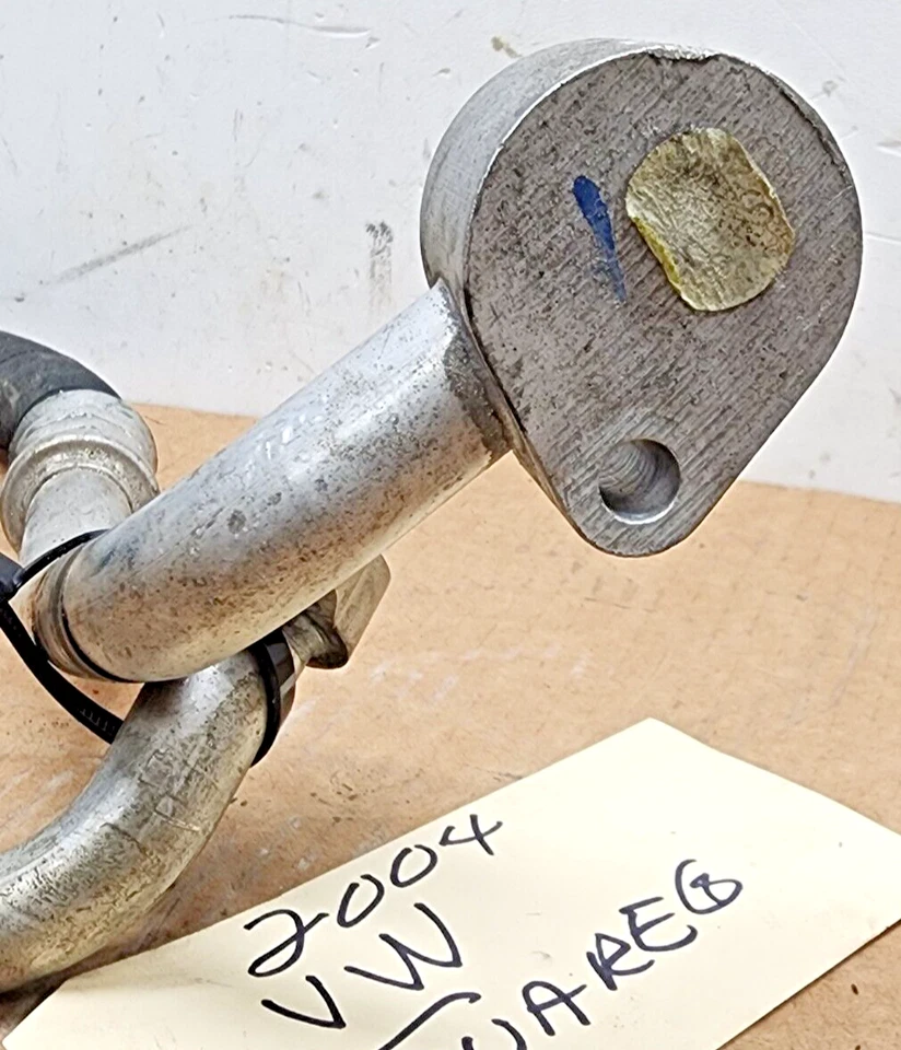 Volkswagen Touareg 2004-2007 4,2 L aire acondicionado manguera tubo 7L6820744M Foto 3 de 4