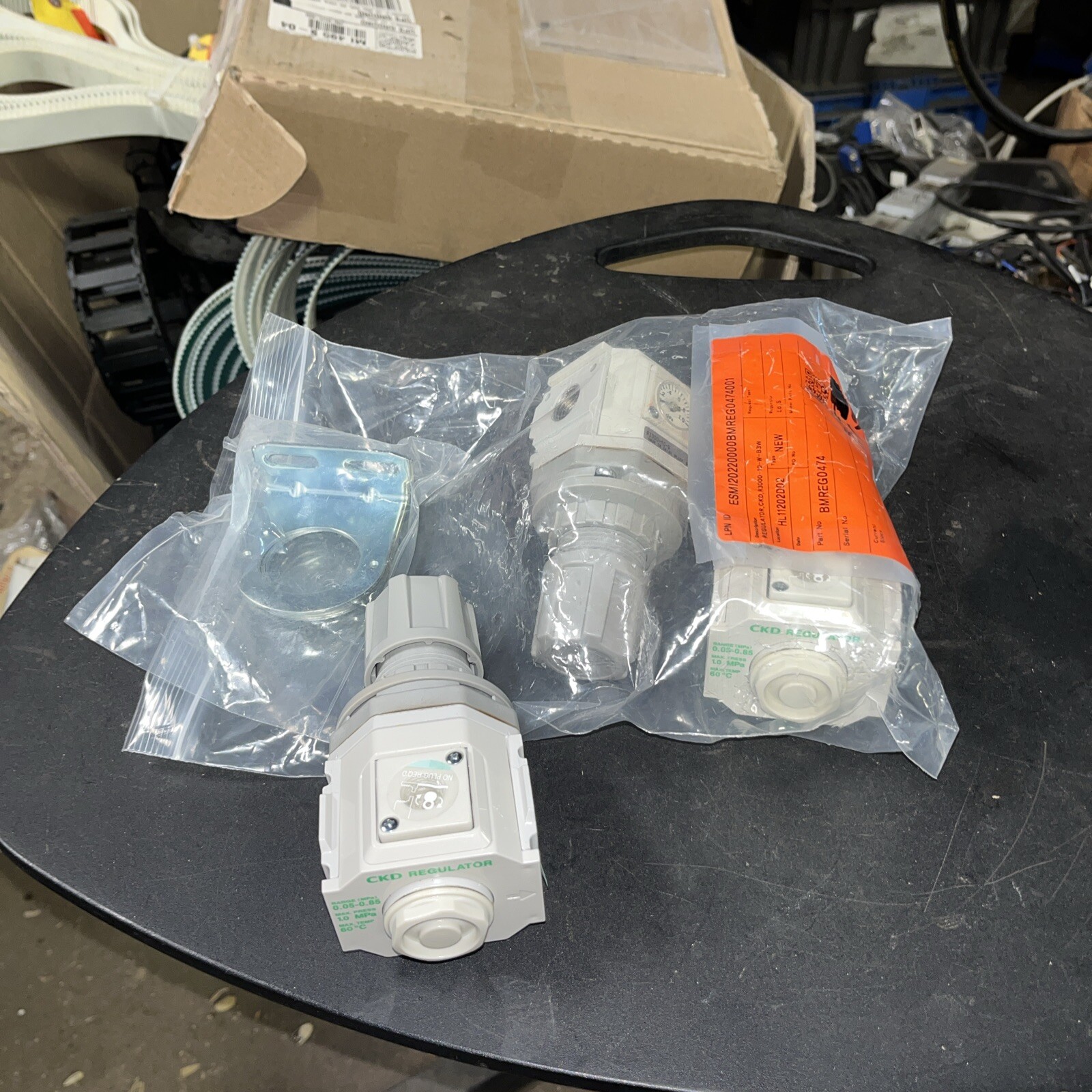 Lot Of 3-SMC Valve #AR30-02BG-A, Same Day Fast Shipping , LG-487