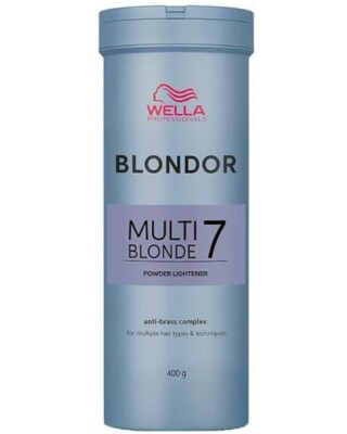 WELLA Blondor Multi Blonde 7 Hair Lightener Powder 14.1 oz 400 gr