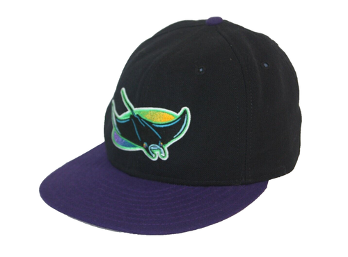 New Era 59Fifty Tampa Bay Devil Rays Hat Cap 6 5/8 Wool Diamond collection - Picture 2 of 8