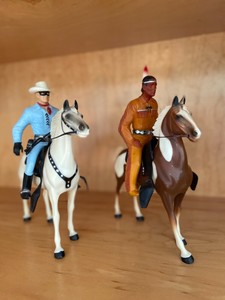 1950s vintage Hartland toys Lone Ranger 
