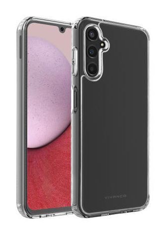 Надежная и устойчивая каминная полка Vivanco для Samsung Galaxy A14 5G Прозрачная
