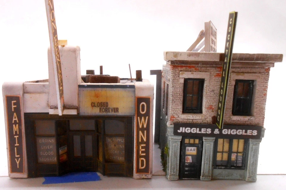 Downtown Deco N Scale Building 2 Kit Lot Beer & .25 Brains! Save $10! NIB - Image 4 of 4