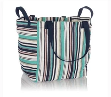Thirty-One New Horizons Tote Caribbean Weave NEW With Tags