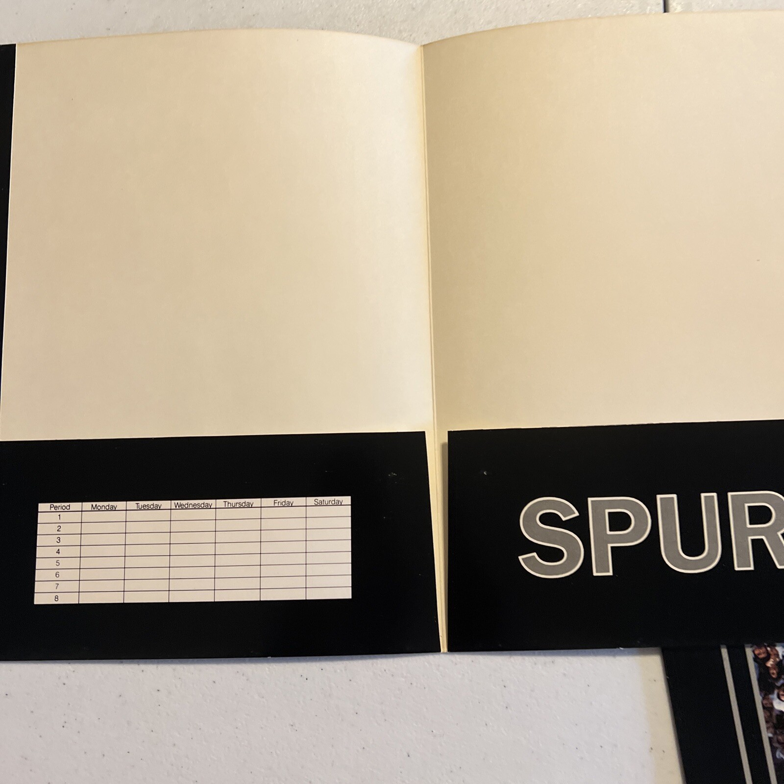 Star Line Folder Vintage 1990 Starline NBA Folder Of Hall Of Famer David Robinson Rookie ...