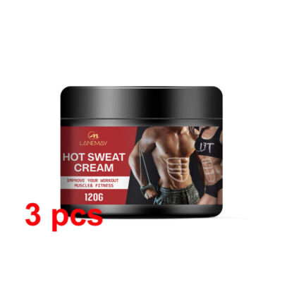 10/5PCS Men Abdominal Muscle Toner Cream ABS Muscle Stimulator Slimming Cream 
