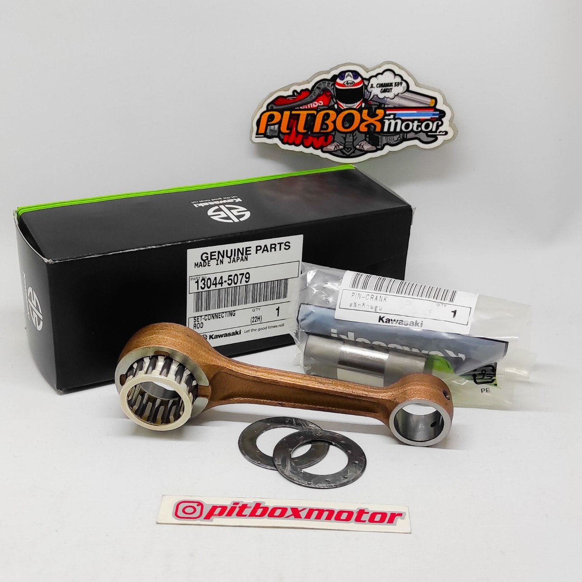 Kawasaki KR150 KR 150 Victor ZSR Con Rod Connecting Rod Kit 13044