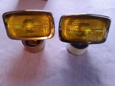 Marchal 656 halogen yellow fog lights lamps Mustang Shelby GT500