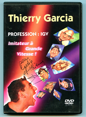 DVD Show Thierry Garcia signiert Beruf IGV Hochgeschwindigkeits-Imitator