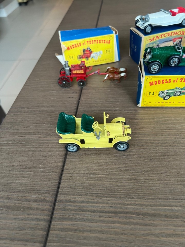 Models of yesteryear. Collection of 9 vehicles, 7 in original box eBay