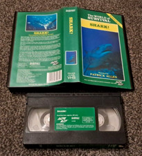 SHARK THE WORLD OF SURVIVAL WILDLIFE NATURE INTEREST PAL VHS VIDEO