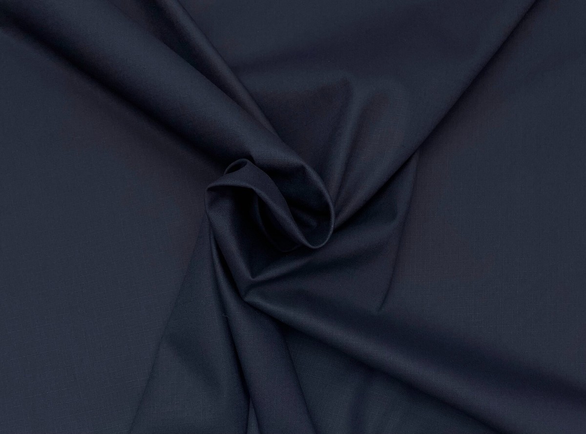 NEAT Fake Ripstop｜SROUSERS - Navy 44 DARK NAVY BLUE NY/CO RIPSTOP Military Spec Apparel FABRIC BY 1/2