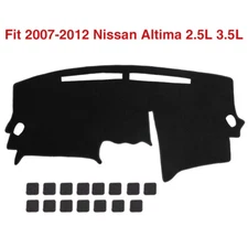 Auto Car Dash Mat Cover Dashboard Carpet For Nissan Altima 2007-2012 2.5L 3.5L