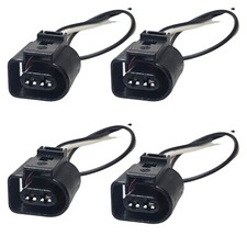 4 x Variable Valve Timing Solenoid Electrical Connector Fits Audi R8 V10 5.2L