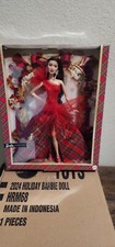 Barbie Signature 2024 Holiday Barbie Doll Asian Inspired HRM68 Dark Brown Hair