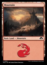 MTG Magic the Gathering Mountain (316/703) Modern Horizons 3 LP