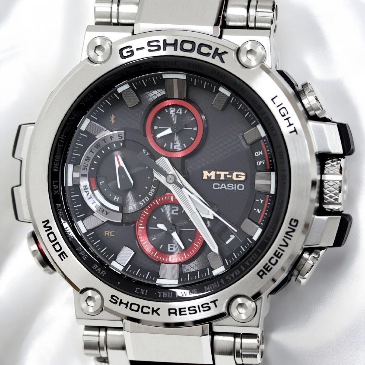 1*ア様 CASIO G-SHOCK MTG-B1000D-1AJF MT-G MINT / Box Paper] CASIO G-SHOCK MTG-B1000D-1AJF Bluetooth Solar