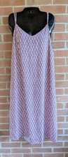 Gap Dress L Flowing Racerback Sundress Dainty Romantic Boho Beachy Cottagecore