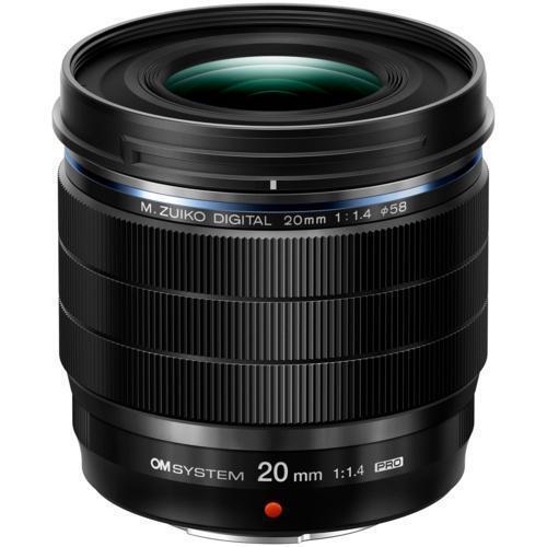 Olympus - OM SYSTEM PRO 20mm F1.4 WP Lens - Black for sale online 
