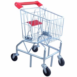 metal shopping cart toy