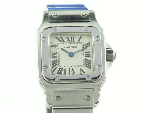 Cartier Santos Galbée Lady 1565 vom Uhrencenter Berlin 24332 - Bild 2 von 12