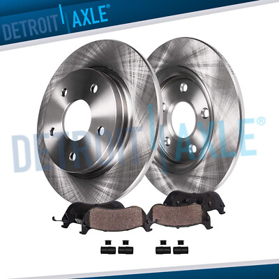 4pc 11.89'' REAR Brake Rotors Pads for 2005-08 Ford Escape Mazda Tribute Mariner
