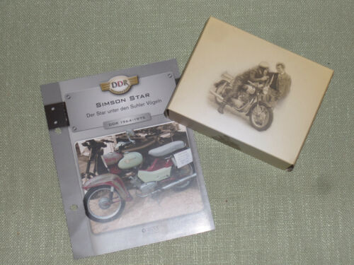 atlas DDR Motorrad Moped collection Auswahl 1:24 OHNE Heft DUO MZ awo Simson OVP - Bild 22 von 33