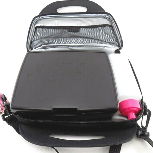 Bento Floral-Bag & Bento Buddies 2.0 Lunch box Combo New Floral Black & Pink - Picture 9 of 12