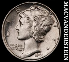 1941 Silver Mercury Dime-Choice Gem Brilliant Unc Lustrous No Reserve #i2587