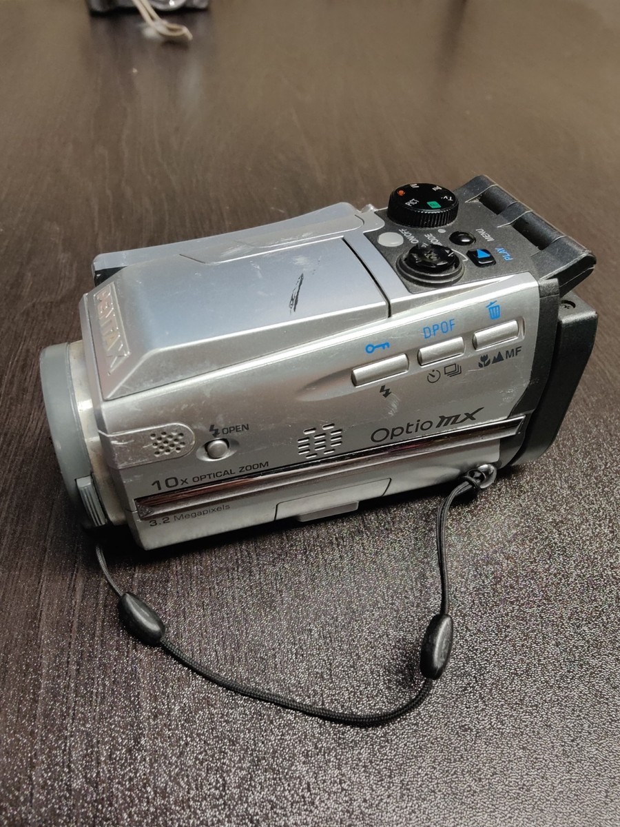 PENTAX Pentax Optio MX4 4.0MP Digital Camera - Silver for sale