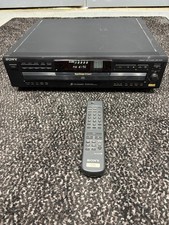 Sony CDP-CE415 5 Disc CD Changer Player w/ Remote Tested, Remote Not Working
