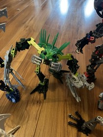 LEGO BIONICLE lot incomplete ( mostly ) see pictures 